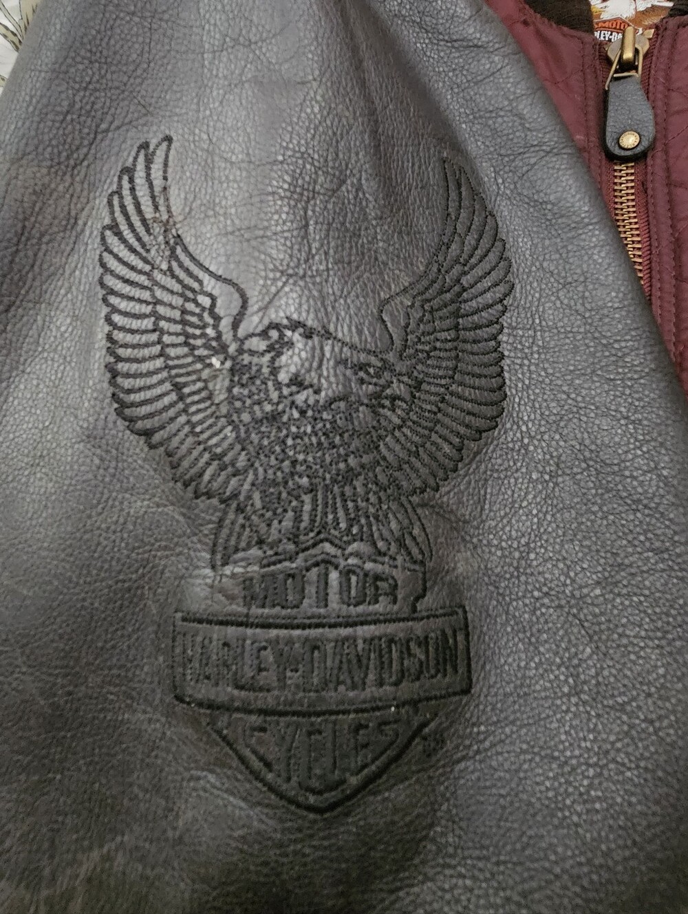 Ladies' Harley Davidson Bomber Jacket.